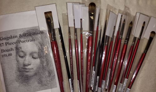 Portrait Painting Brush Set